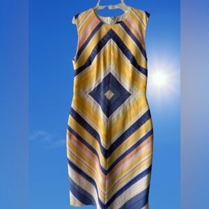 Slate & Willow dress geometric pattern Size 4